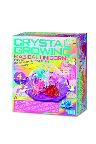 4M Crystal growing experiment set, Unicorn terrarium