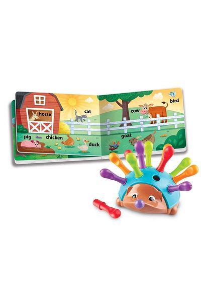 Learning Resources Joc potrivire cu carticica - Ariciul Spike