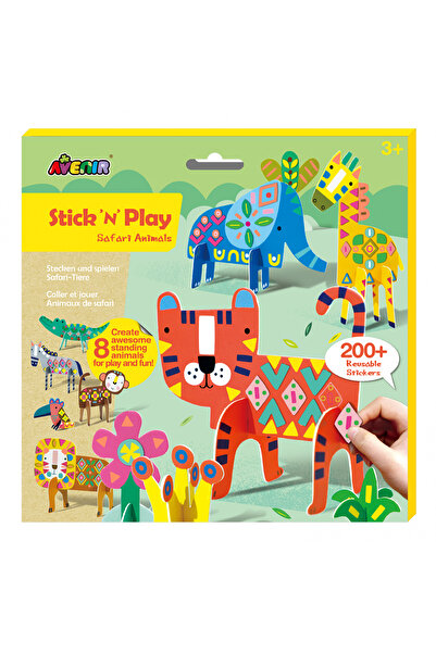 AVENİR Joc creativ Stick N Play με τρισδιάστατες σκηνές και αυτοκόλλητα που μ...