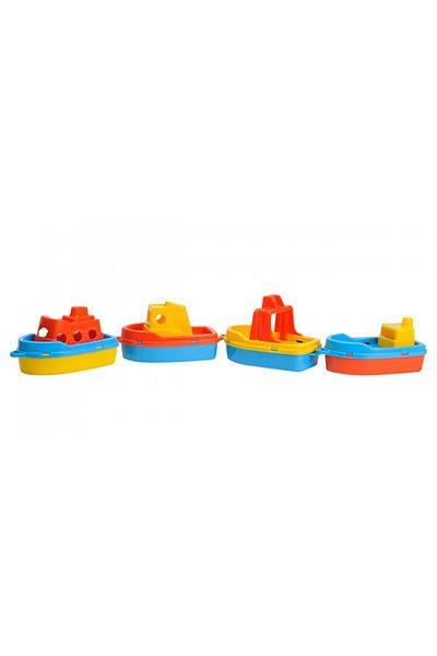 Androni Giocattoli Set of 4 Toy Boats