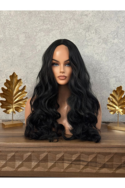favorim peruk Özel vip dalgalı siyah perçemsiz özel seri 1.kalite peruk