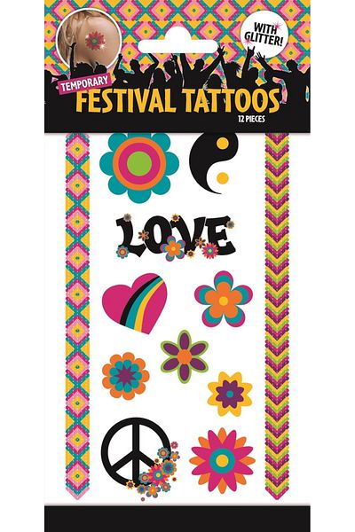 Funny Products Tatuaje cu sclipici Festival