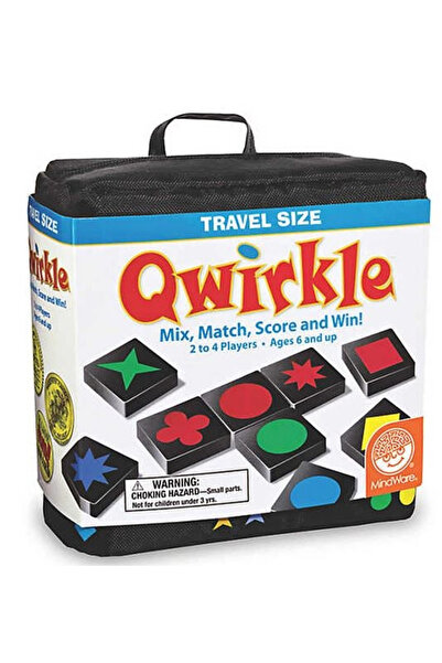 Mindware Travel Qwirkle - Συμπαγής έκδοση του παιχνιδιού αντιστοίχισης