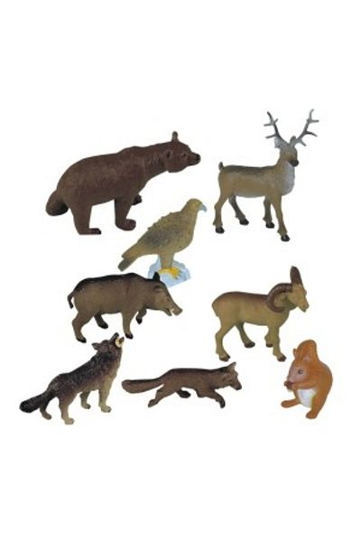 Miniland Miniland Forest Animals 8 figurines