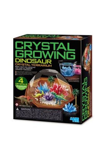 4M Crystal growing experiment set, Dinosaur terrarium
