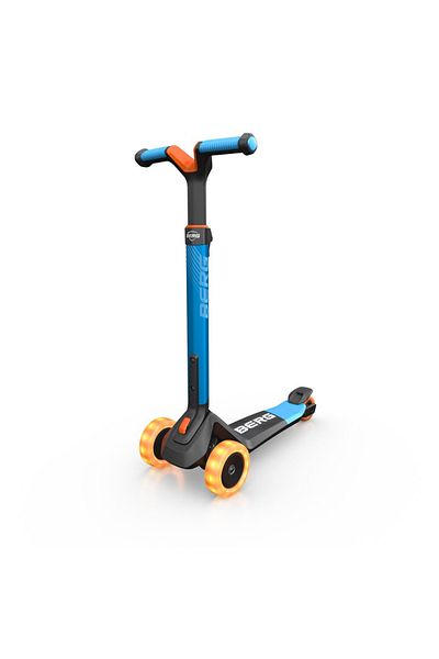 Berg Toys Trotineta BERG Nexo ALBASTRU Pliabila cu Lumini
