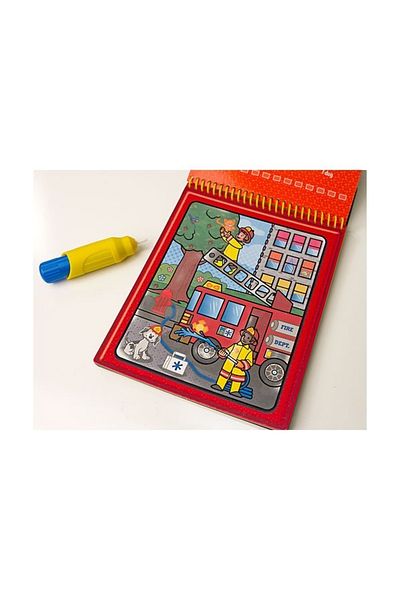 Melissa & Doug Μαγικό Νερό Βιβλίο Χρωματισμού Οχήματα Η Μελίσα και ο Νταγκ