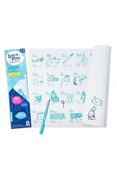 SUPERPETIT Silicone coloring page - ALPHABET