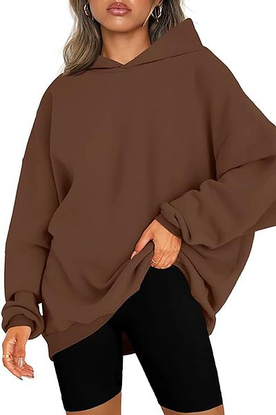 mw memowear Unisex Μπλε πεταλούδα με στάμπα καφέ φούτερ