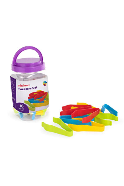 Miniland Set 16 pensete pentru dezvoltarea motricitatii