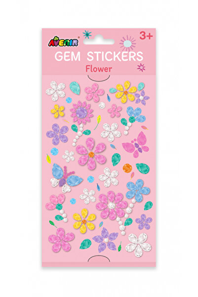 AVENİR Abtibilduri pietre stralucitoare - Flori