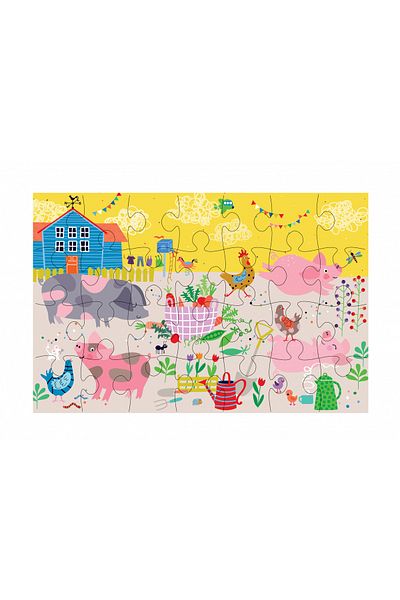 AVENİR Puzzle cu 28 de piese - Ferma