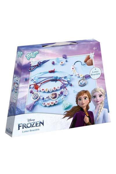 Totum Kreativní DIY sada náramků s písmeny Disney Ledové království