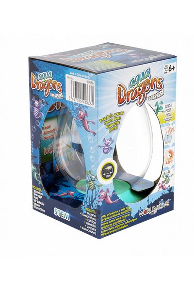 Aqua Dragons Educational set STEM - AQUA DRAGONS® Habitat Jurassic Time Travel EGGspress