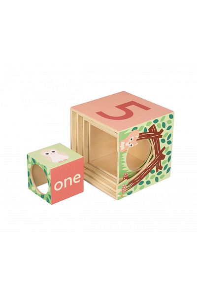 Orange Tree Toys Στοίβαξη κύβων,