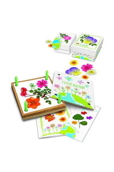 4M Kit creativ - Presa pentru flori si frunze, Green Creativity