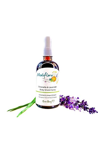 Mediflora Koruyucu Yüz ve Vücut Spreyi – Citronella (Limon Çimeni) & Lavanta ...