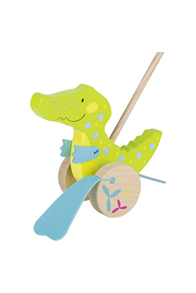 Goki Crocodilul Susibelle - Jucarie de impins pentru bebelusi