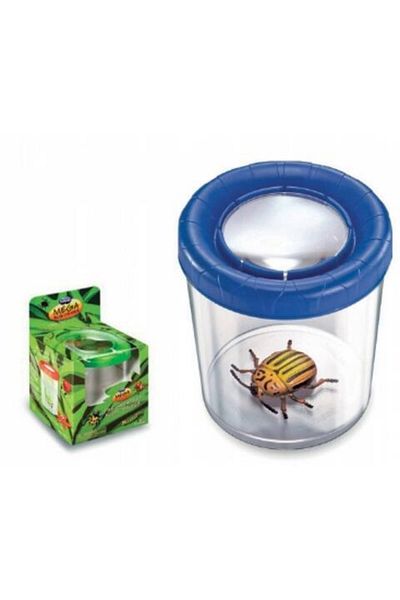 Keycraft Borcan Mega pentru observarea insectelor - marime mare, diametru 12 cm