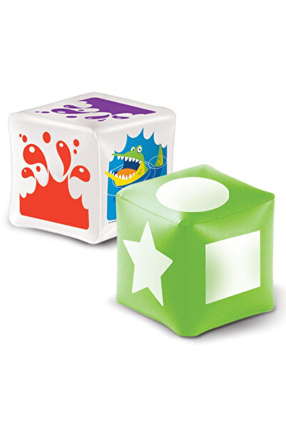 Learning Resources Crocodile Hop - Crocodile Jump - numbers, shapes and colors activity mat for preschoolers