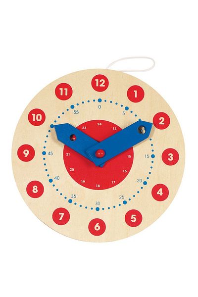 Goki Wooden Clock - Medium Size