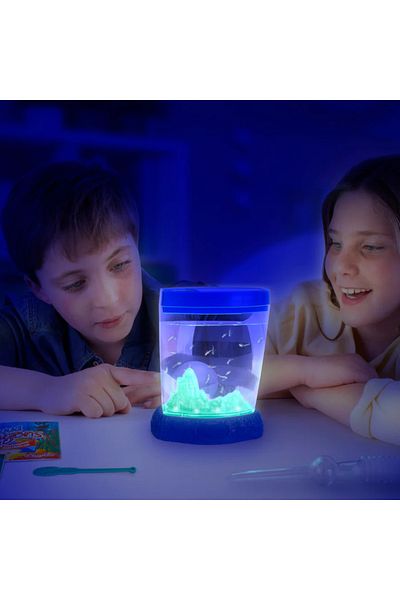 Aqua Dragons STEM educational set - AQUA DRAGONS® Habitat Deluxe in changing colors and LEDs
