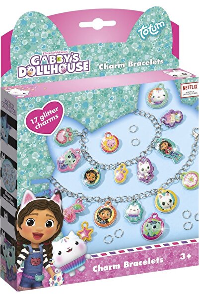 Totum Set Diy Bratari Cu Pandantive Moi, Gabby S Dollhouse