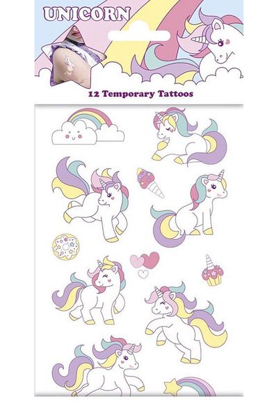 Funny Products Tatuaje unicorni