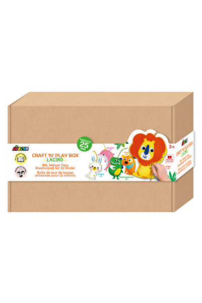 AVENİR Set creativ XXL de cusut cu tehnica siretului - Craft N Play Box