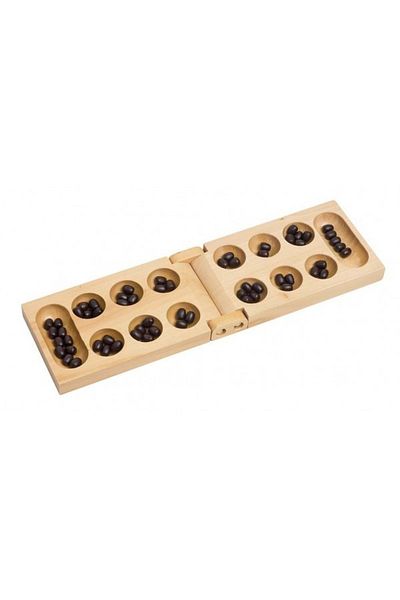 Goki Foldable Wooden Kalaha Game