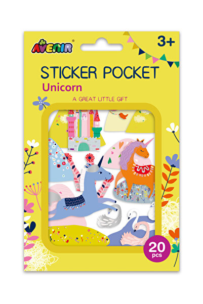 AVENİR Set cu abtibilduri - Unicorni