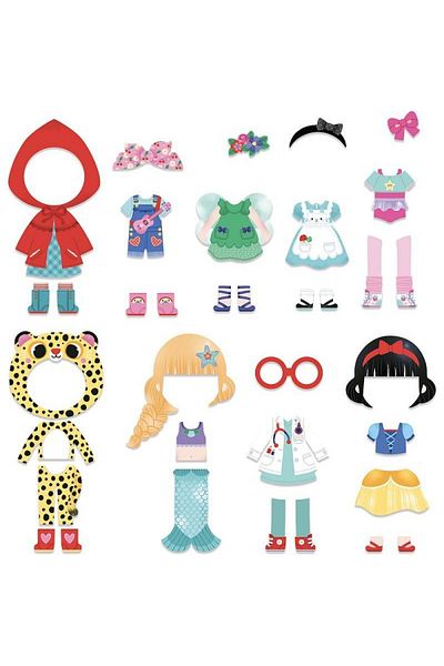 Vilac "Mia's Dress Up" Magnet Game