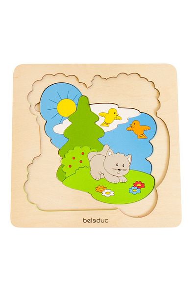 Beleduc Objevte zahradní puzzle
