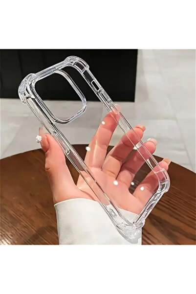 Merwish Apple iPhone 16 Pro Max Uyumlu Kenar ve Darbe Korumalı Darbe Emici 2....