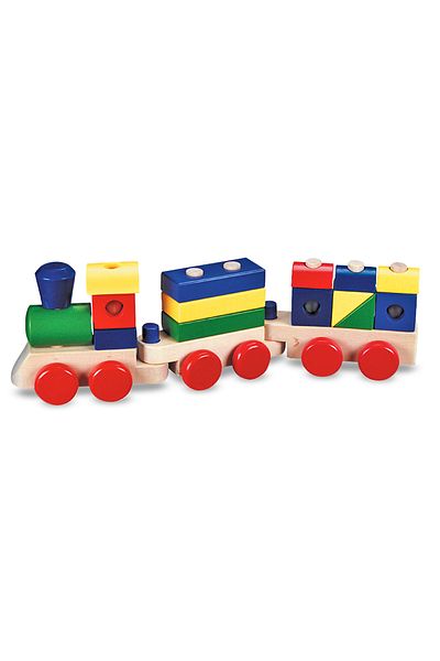 Melissa & Doug Trenulet din lemn de stivuit