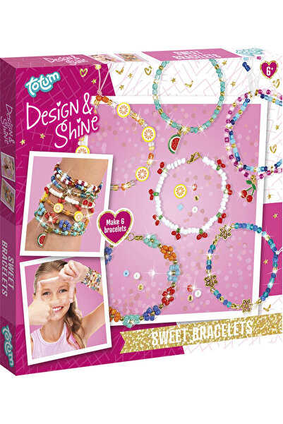 Totum Kreativní sada pro kutily Sladké náramky, design a lesk