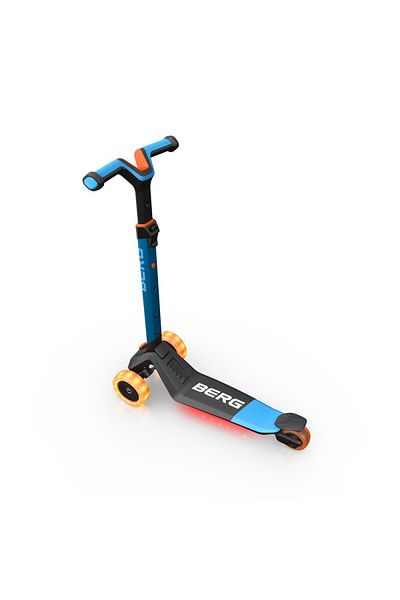 Berg Toys Trotineta BERG Nexo ALBASTRU Pliabila cu Lumini -LED