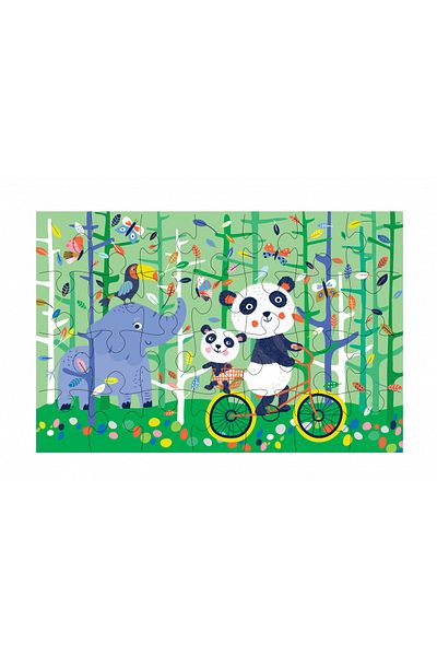 AVENİR Puzzle cu 28 de piese -Panda