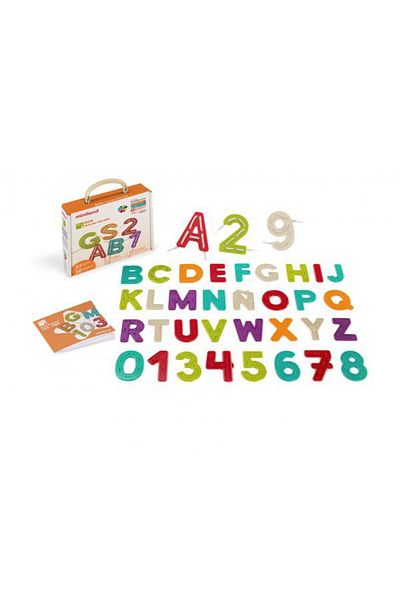 Miniland Educational Game To Insert Eco Letters And Numbers