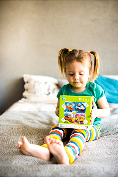 Dodo Puzzle 4 v 1 – Vozidlo (12, 16, 20, 24 dílků)