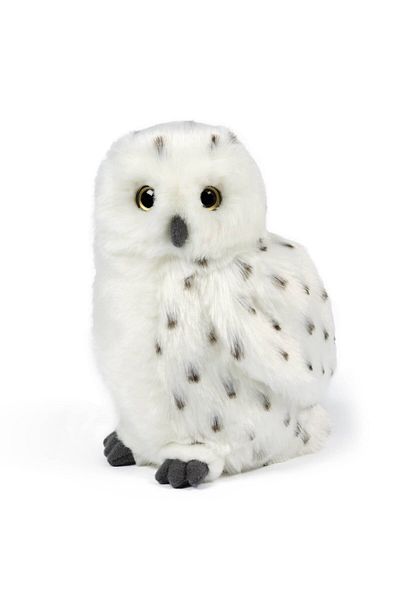 Living Nature Medium Snowy Owl 18 cm, Living Nature Plush Toy, +0 months