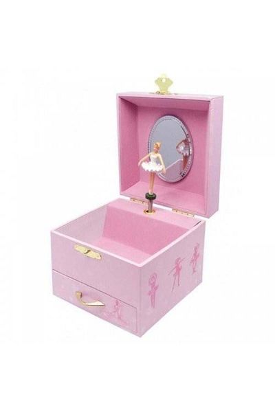 Trousselier Cutie Muzicala Patrata Balerina Roz