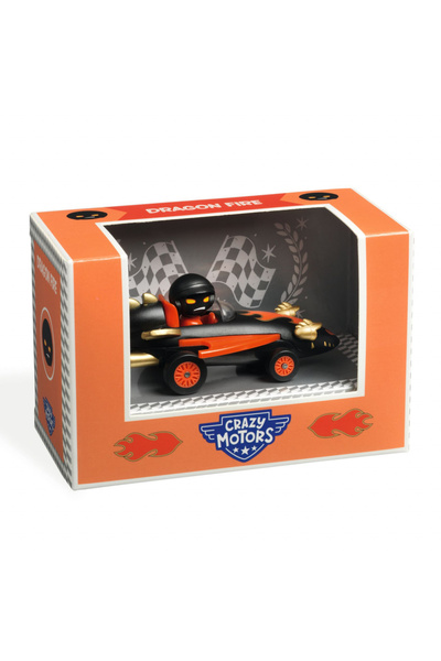 djeco Colectia Crazy Motors , Masina De Cursa Dragon Fire