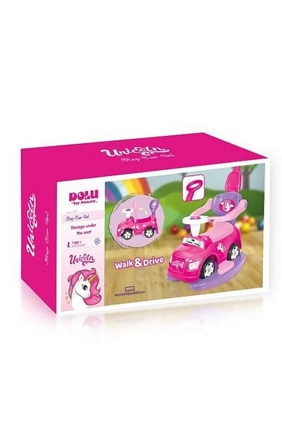 Dolu Auto 4 v 1 - Step car Jednorožec