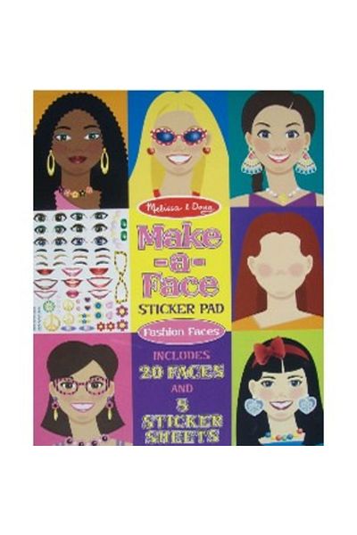 Melissa & Doug Συλλογή αυτοκόλλητων Melissa and Doug Girls Shape Up
