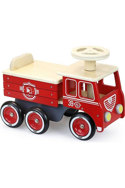 Vilac Wooden walker - Fire truck