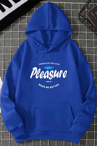 ciwi&life Унисекс суитшърт PLEASUR -Since- с щампа на саксофон