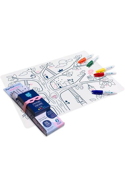 SUPERPETIT Silicone coloring page - MAGIC TREE