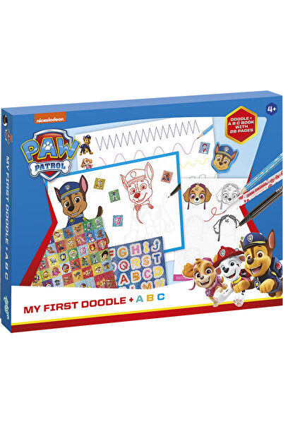 Totum Set creativ Patrula Cățelușilor, Desenează și învață litere cu Patrula ...