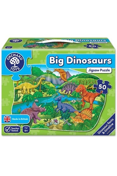 Orchard Toys Puzzle de podea Dinozauri (50 piese) BIG DINOSAURS